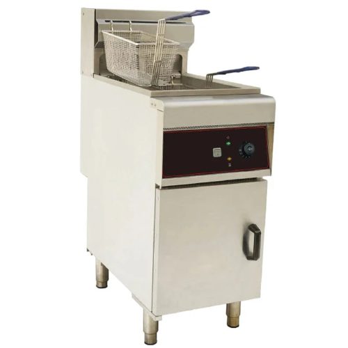 Qualita Twin Basket Professional Free Standing Electric Fryer Single Tank, 9kW, 28L, DF28L